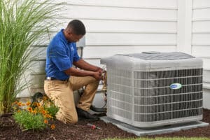 AC Blowing warm air